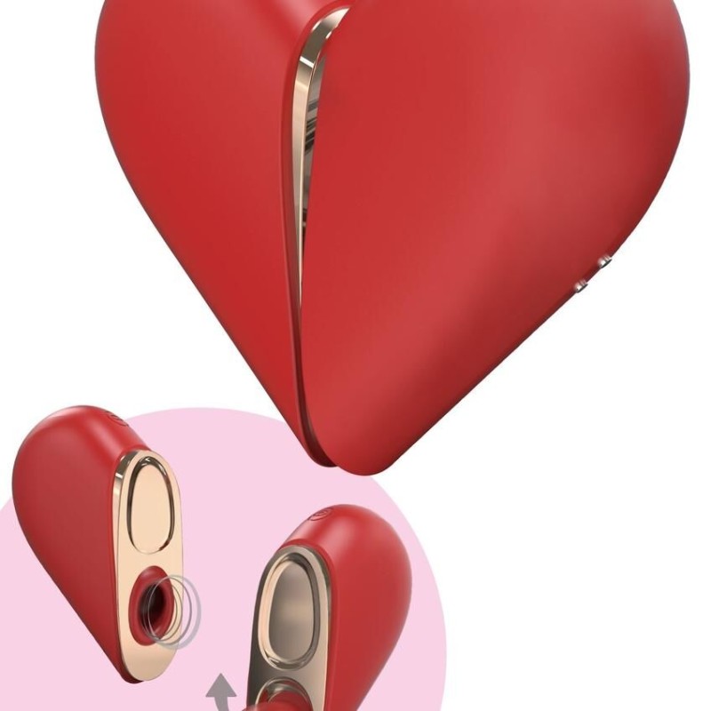 Stimulateur de clitoris HeartBreaker Rouge