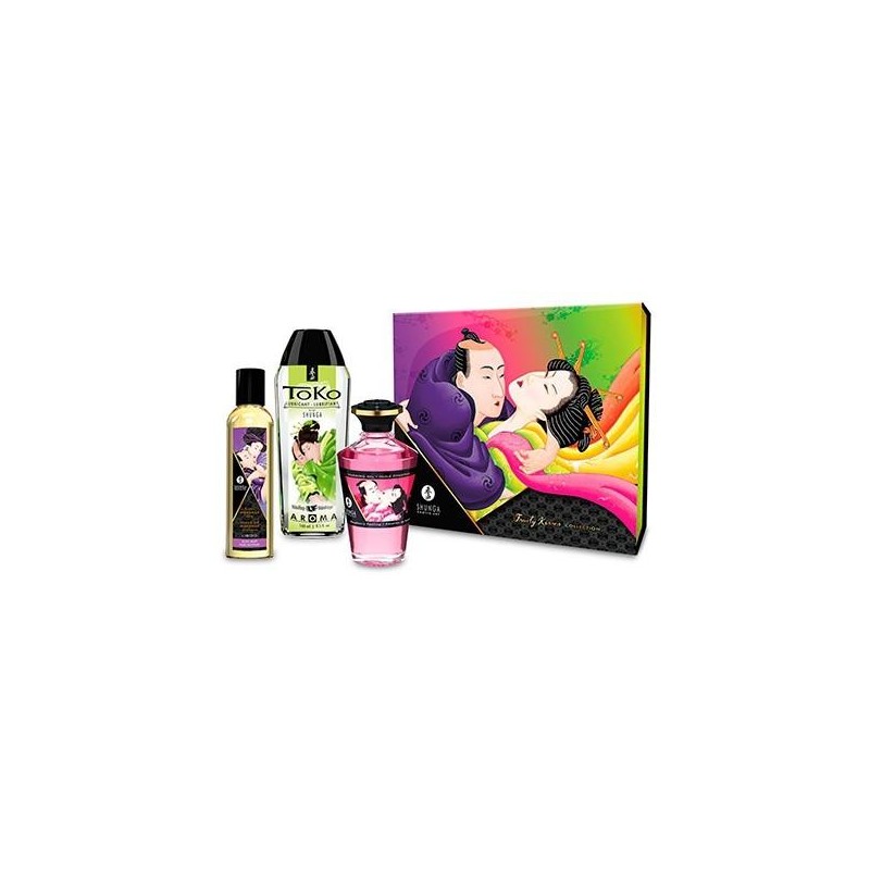 Kit de massage FRUITY KISSES Shunga