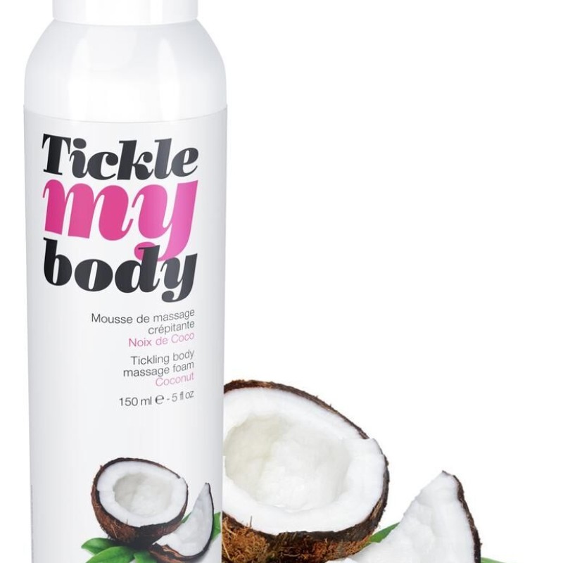 Mousse de massage crépitante Tickel My Body Noix de Coco 150ml