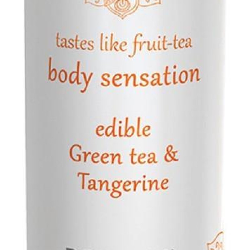 Huile de massage Comestible - THÉ VERT et MANDARINE 75ml