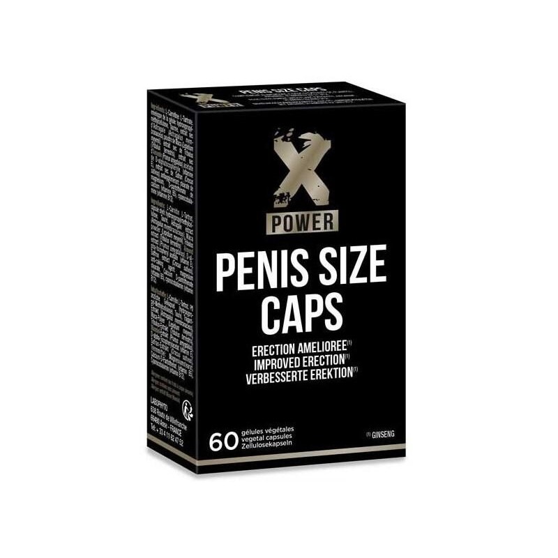 Stimulant d'érection Penis Size Caps XPower 60 Gélules