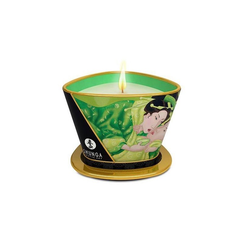 Chandelle de massage ZENITUDE Thé vert exotique