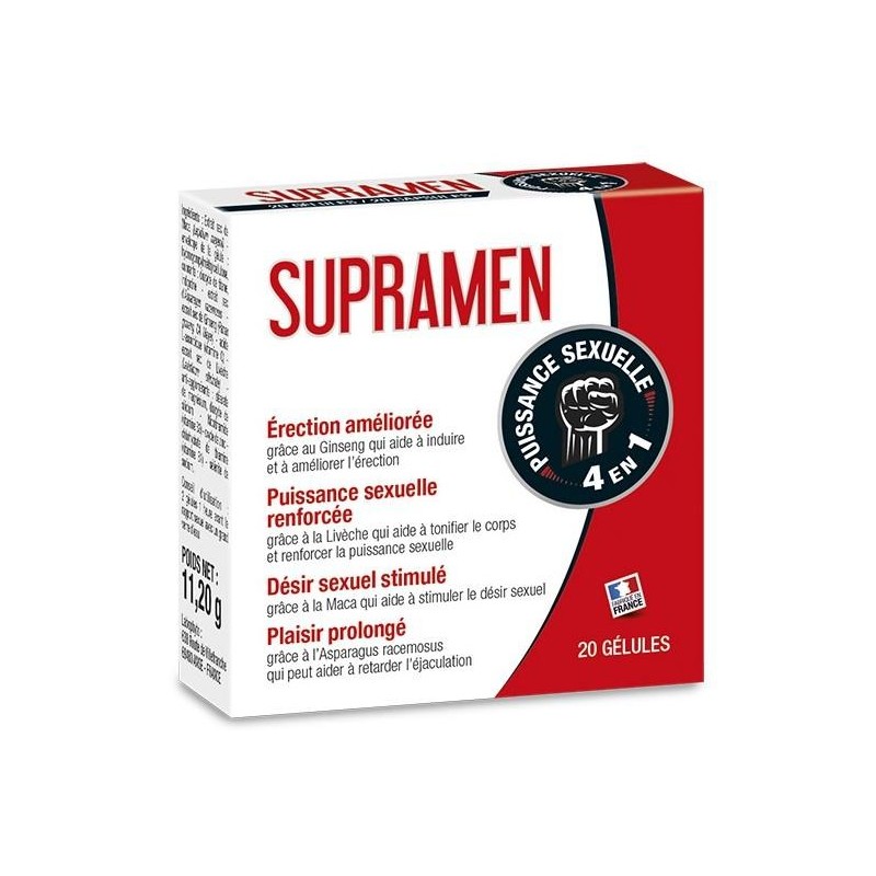 Stimulant Supramen 20 gÃ©lules