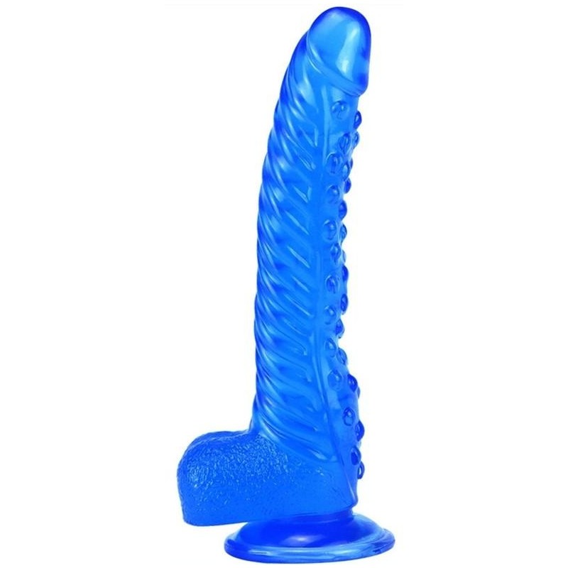 Gode Monster Ribby 22 x 5cm Bleu