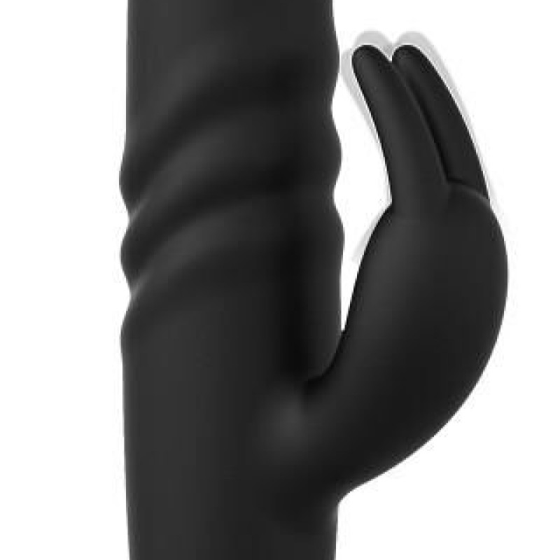 Vibro Furious Rabbit 2.0 Dorcel 27cm Noir