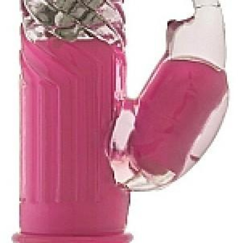 Vibro rabbit rotatif Vibe Coin 23cm Rose