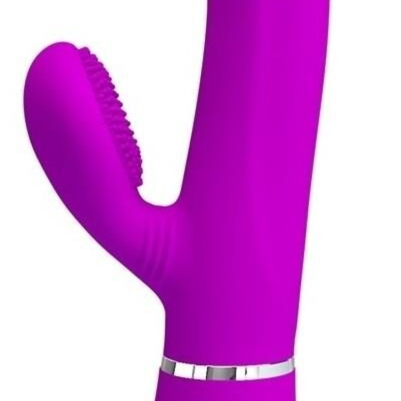 Vibro Rabbit Clit Vibe Pretty Love 10 x 3.2cm Rose