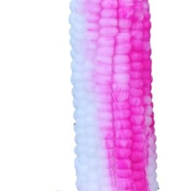 Gode Corn 16 x 4cm Rose-Blanc