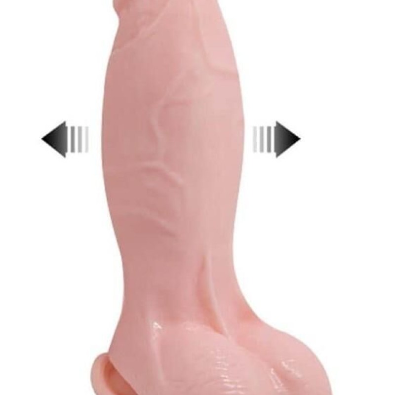 Gode gonflable penis Float 17 x 4cm rose