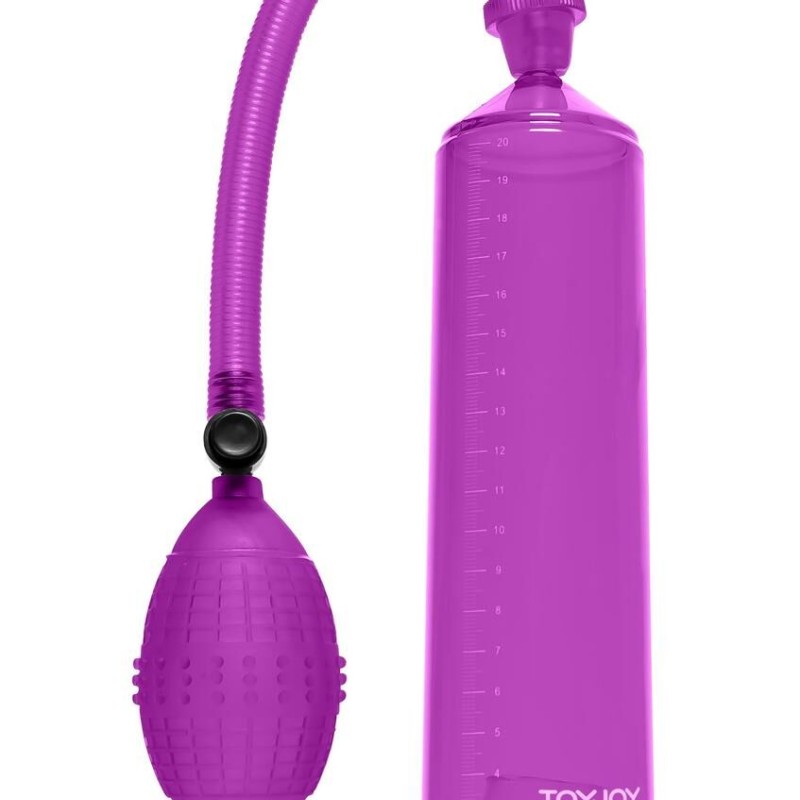 Pompe à pénis PowerPump 20 x 5.3cm Violette