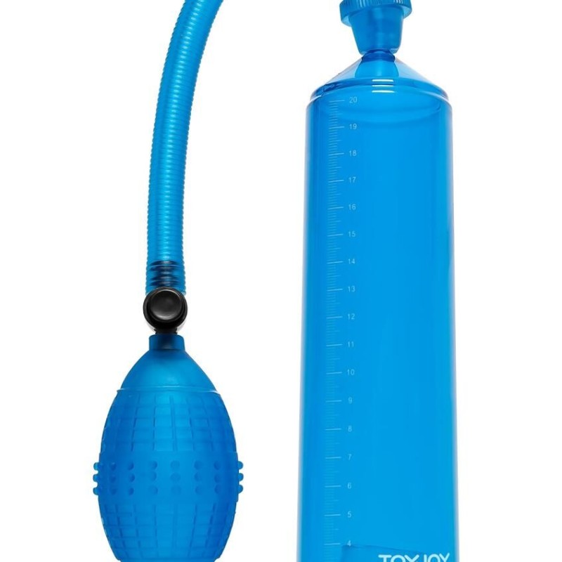 Pompe à pénis PowerPump 20 x 5.3cm Bleue