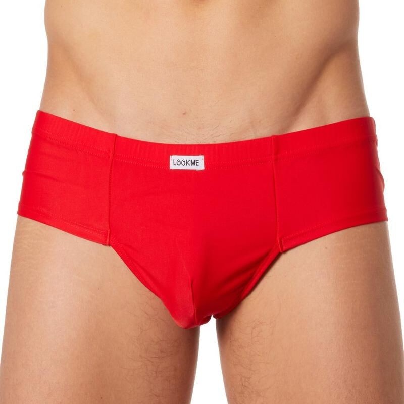 lingerie homme : mini boxer rouge