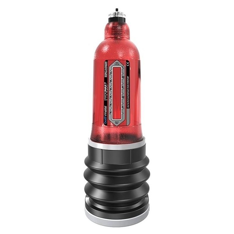 Pompe à pénis Hydromax 7 Wide Boy Rouge