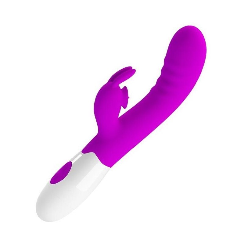 Vibro Rabbit Cerberus Pretty Love 21cm Violet