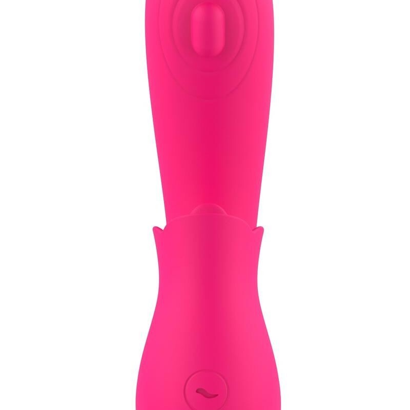 Vibromasseur 2 en 1 G-spot et stimulateur de clitoris USB Kali rose - WS-NV085