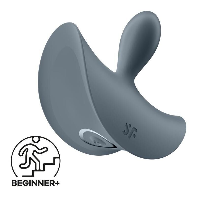 Vibromasseur anal unisexe gris Booty Absolute Beginners 2 Satisfyer - CC597864