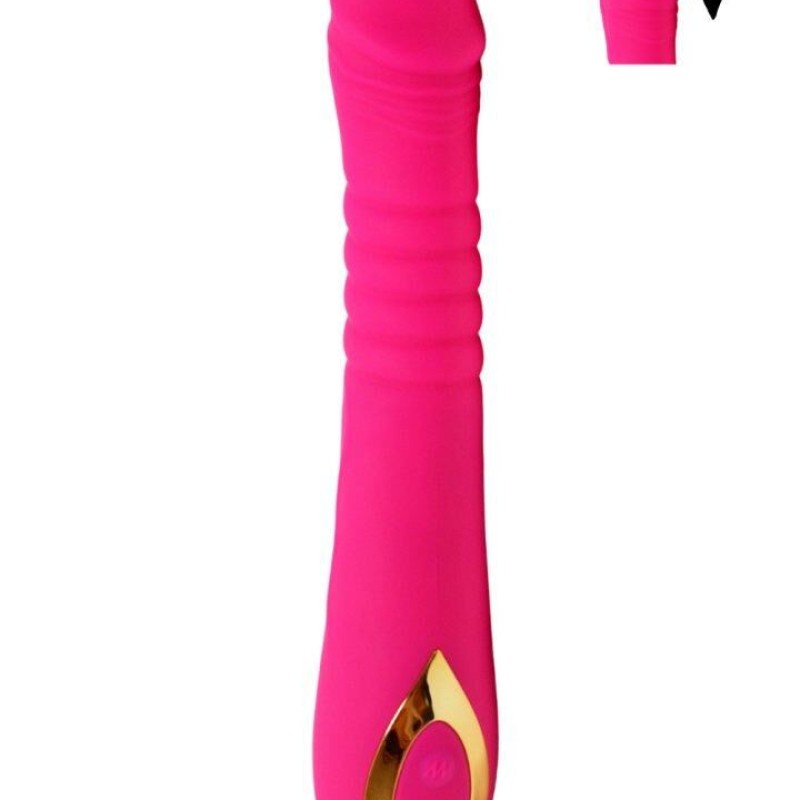 TWIST Rose, Vibromasseur "va-et-vient" USB en silicone médical, doté de 18 modes de stimulation - BQ586PNK