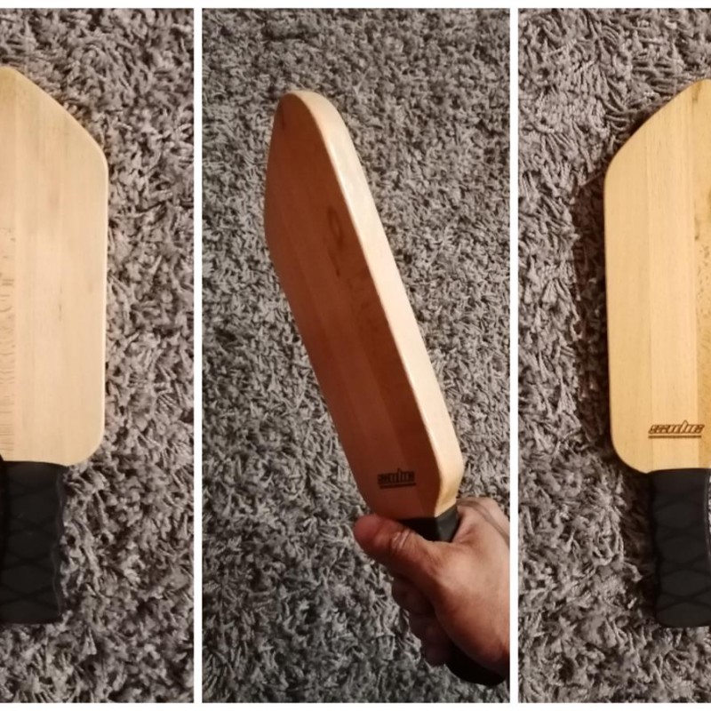 Paddle en Hêtre modèle "Le biseau"