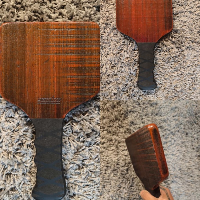 Paddle en Padouk "La palette"