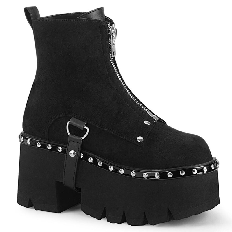 Bottines Noires Mattes