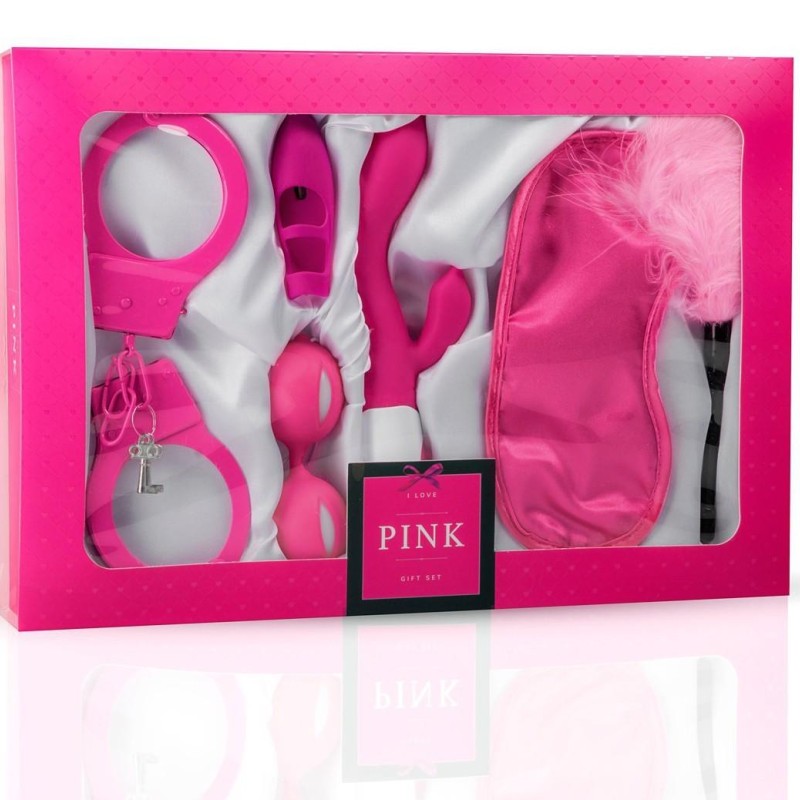 Box coquine I Love Pink Gift - 6 pièces