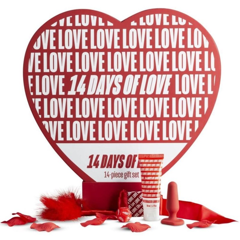 Coffret Coeur 14 Jours - 14 Accessoires