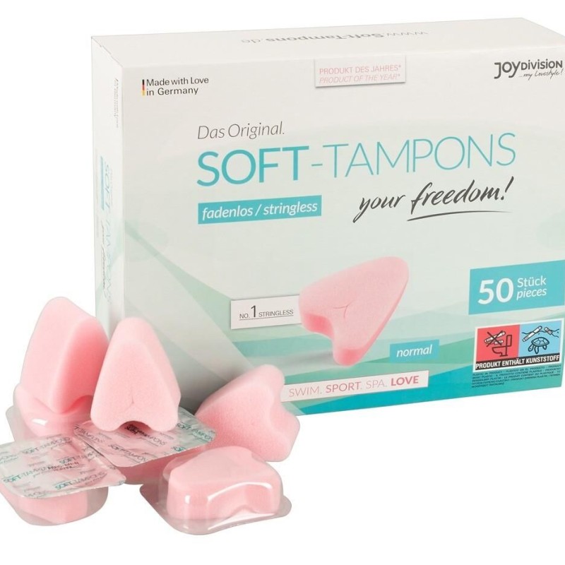 Éponges Menstruelles Soft Tampons Normal Boîte de 50