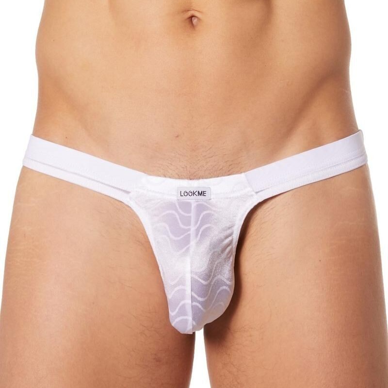 slip sexy blanc pour homme - lingerie sexy homme pas cher