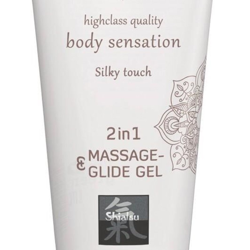 Lubrifiant et Gel pour Massage Silky Touch 200mL