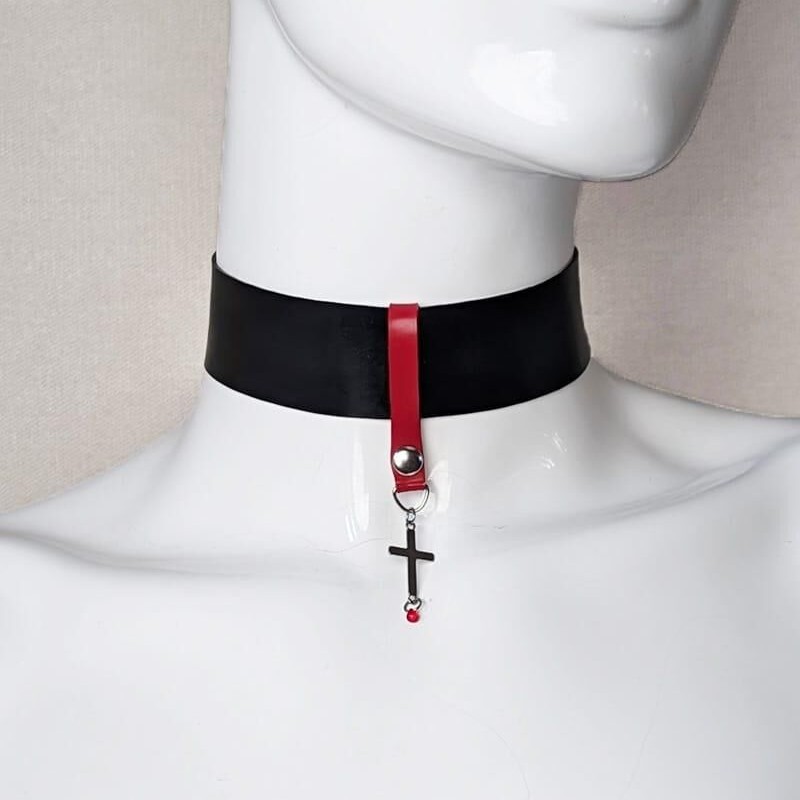 Accessoire collier/ceinture - croix