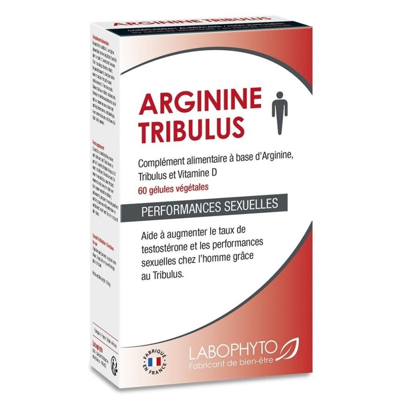 Arginine Tribulus performance sexuelle - 60 gélules