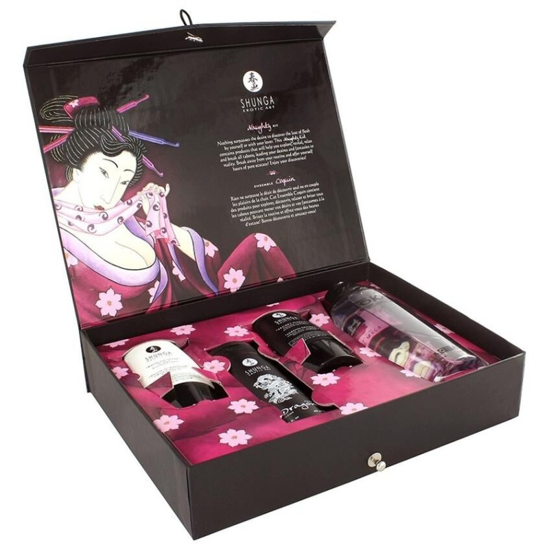 Coffret Ensemble coquin 4 produits  - Shunga