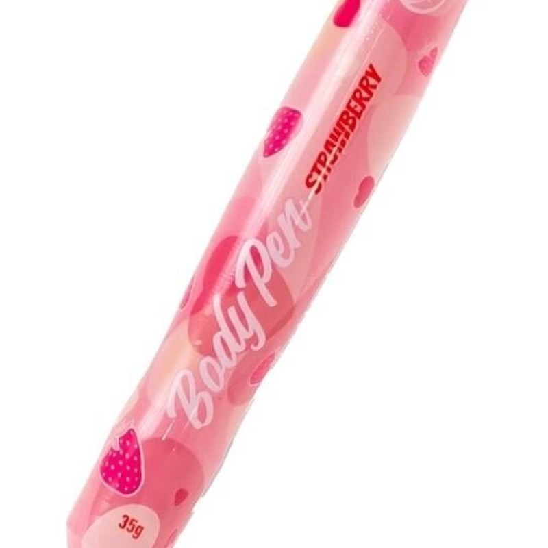 Stylo Corporel Comestible Fraise 35g