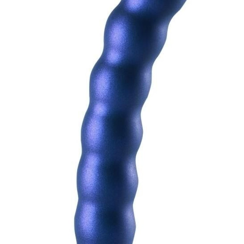 Plug Beaded G-Spot L 20.5 x 3.2cm Bleu