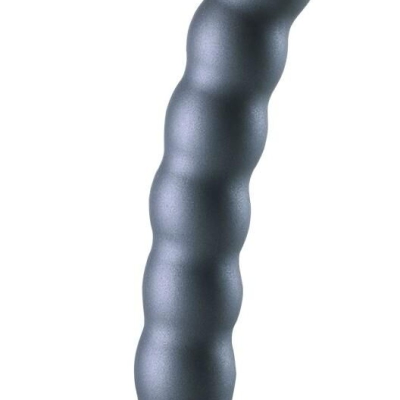 Plug Beaded G-Spot M 16.5 x 2.5cm Gris