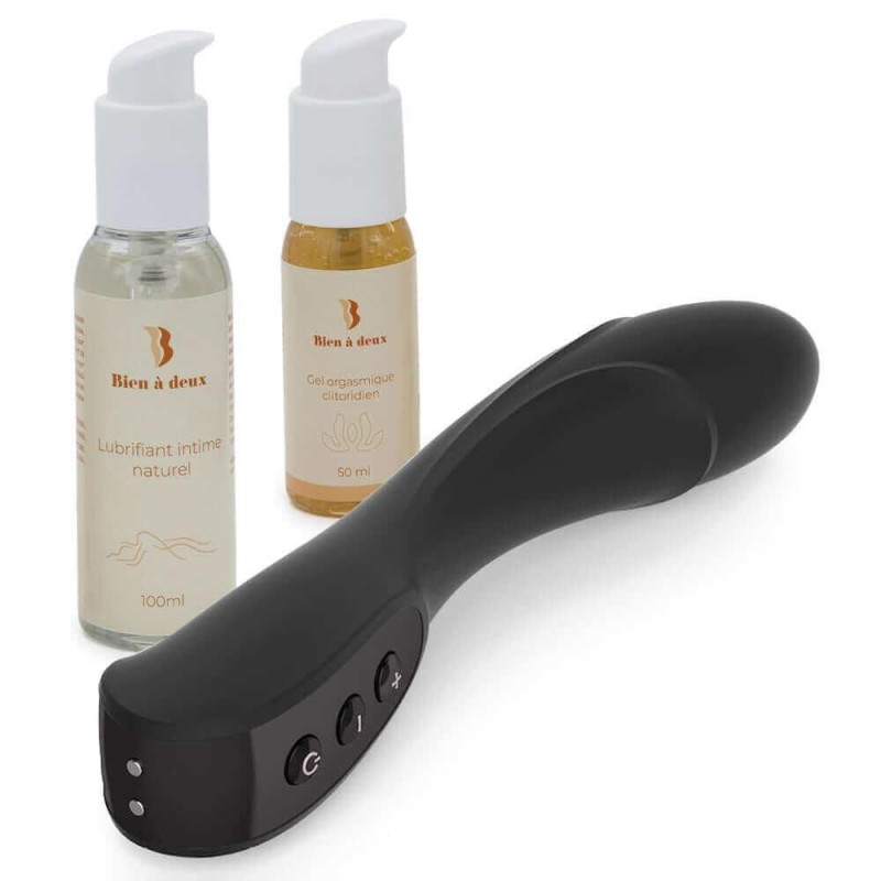 Pack vibromasseur point G Régal + lub + gel clitoridien