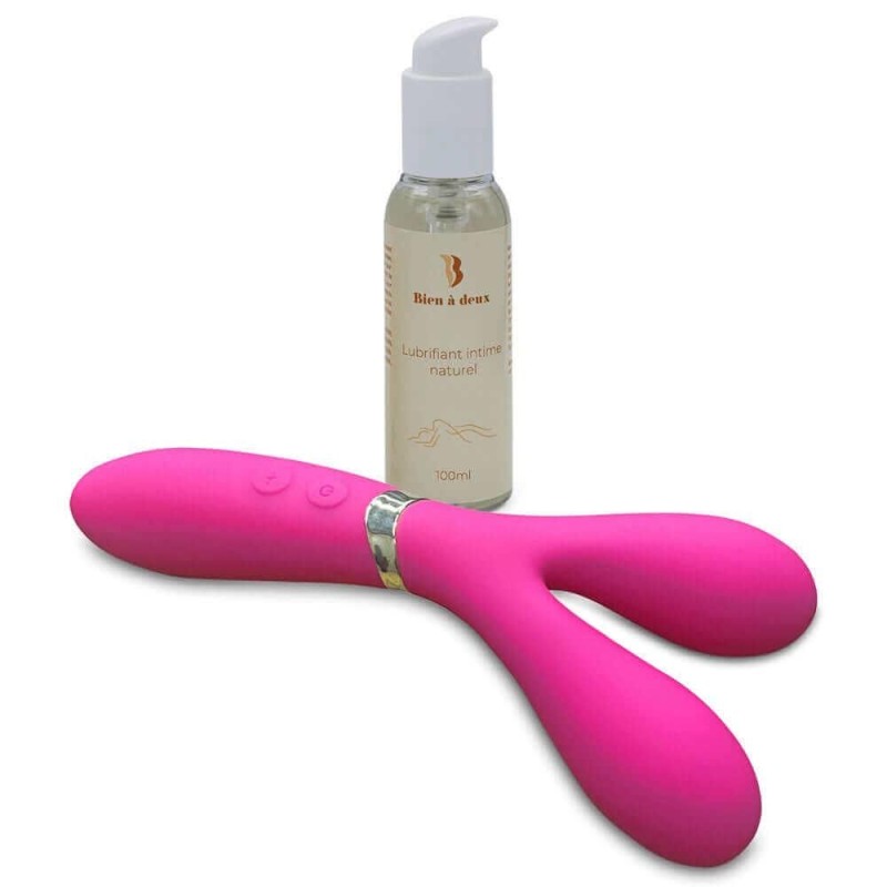 Coffret vibromasseur wand Extase + lubrifiant