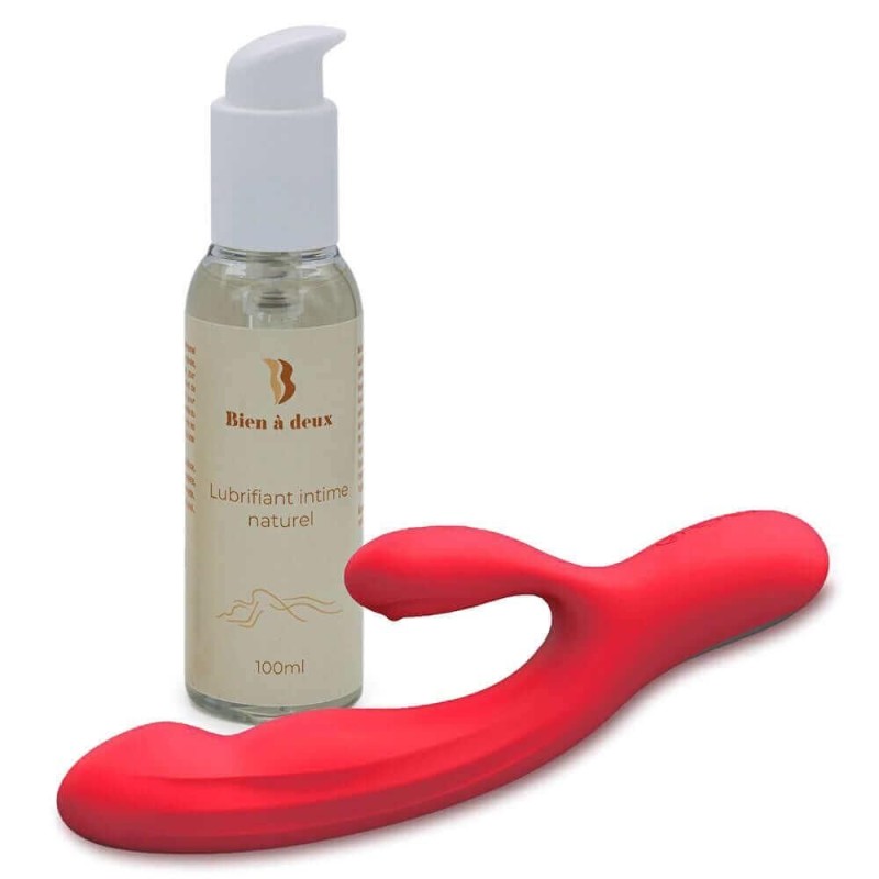 Coffret vibromasseur rabbit Lapin + lubrifiant