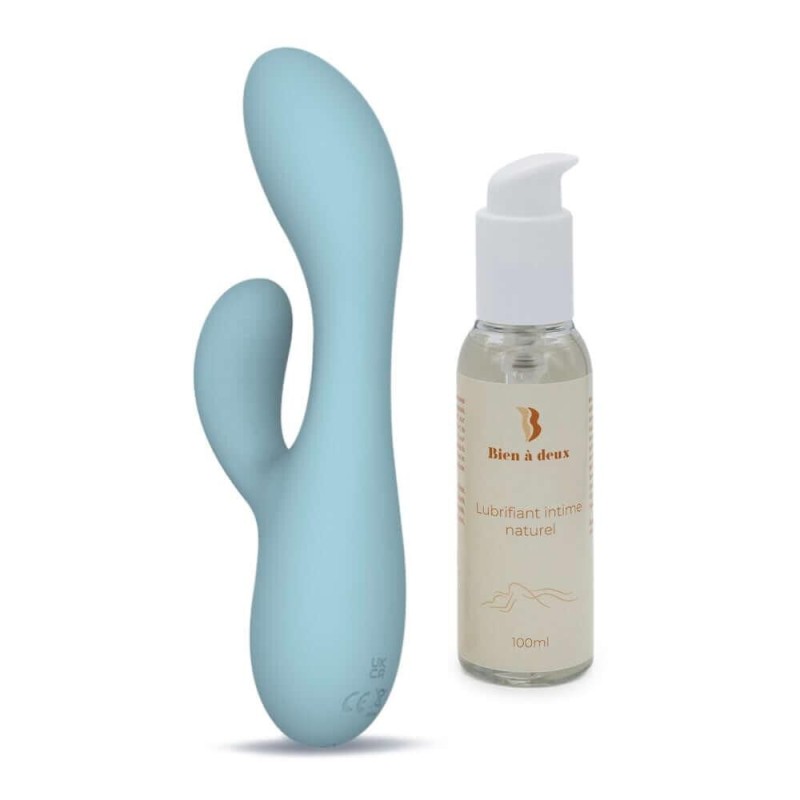 Vibromasseur Rabbit Neptune + Lubrifiant - Plaisir Aquatique