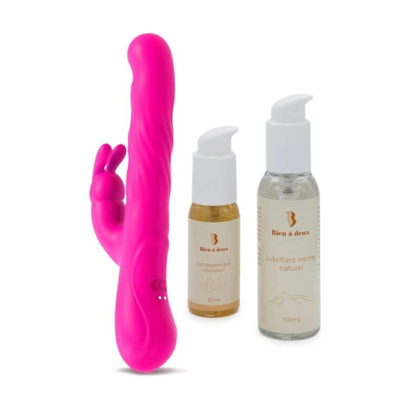 Pack Volute: Vibro Lapin + Lubrifiant + Gel Clitoridien