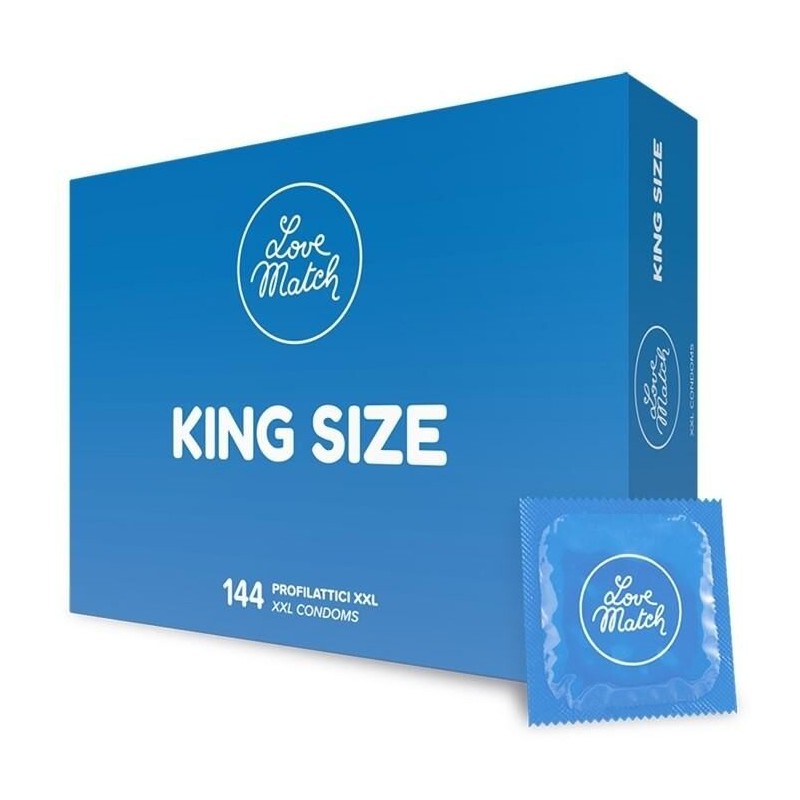 Préservatifs XXL King Size x144