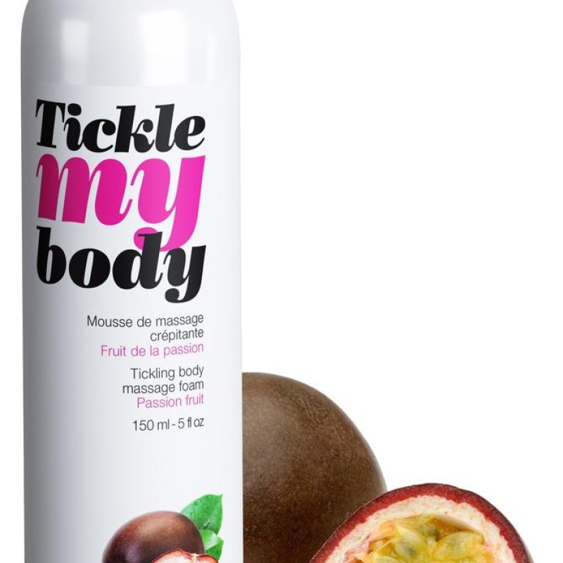 Mousse de massage crépitante Tickle My Body Fruits de la Passion 150ml