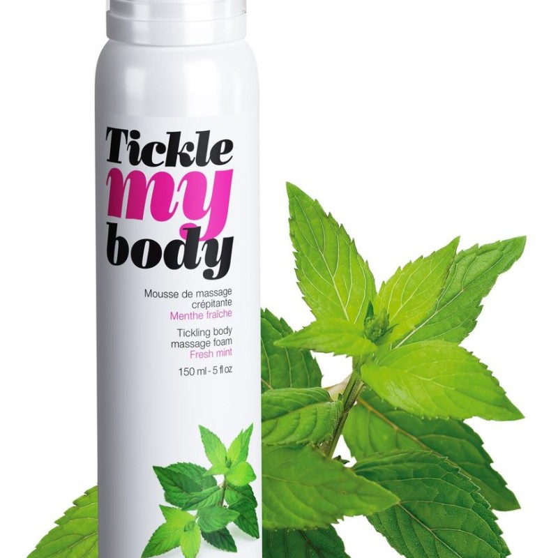 Mousse de massage crépitante Tickle My Body Menthe 150ml