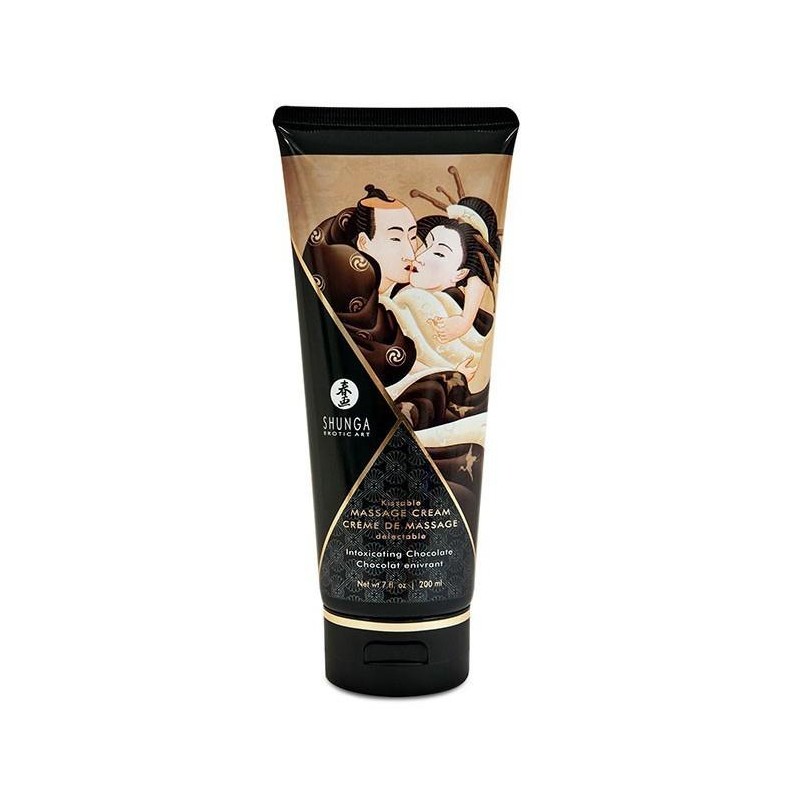 Crème de massage Comestible CHOCOLAT Enivrant - 200ml