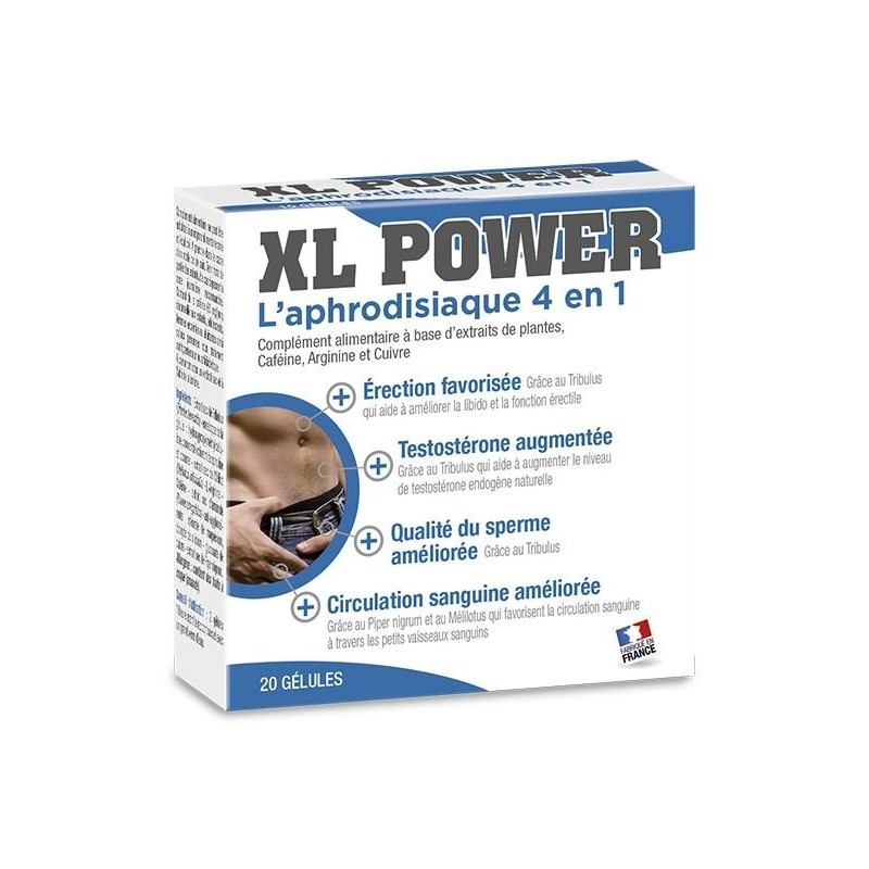 Stimulant Erection XL Power 20 gÃ©lules