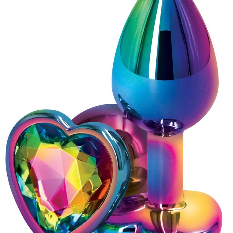 Bijou anal Heart Rainbow S 6 x 2.7cm