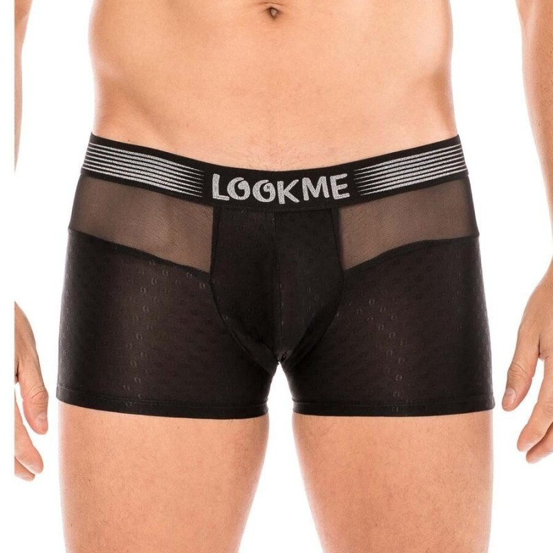 boxer sexy noir pour homme - lingerie sexy homme - look me