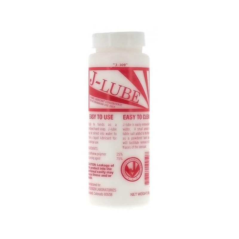 J-LUBE 284G - LUBRIFIANT VÉTÉRINAIRE