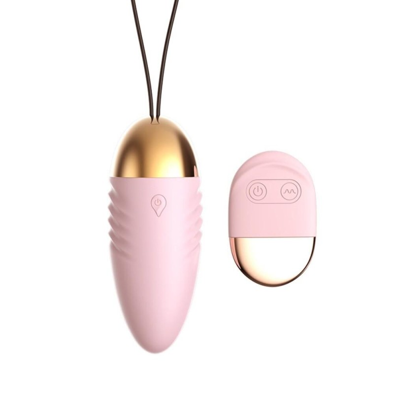 œuf vibrant rose à piles télécommandé pas cher - sextoys pas cher