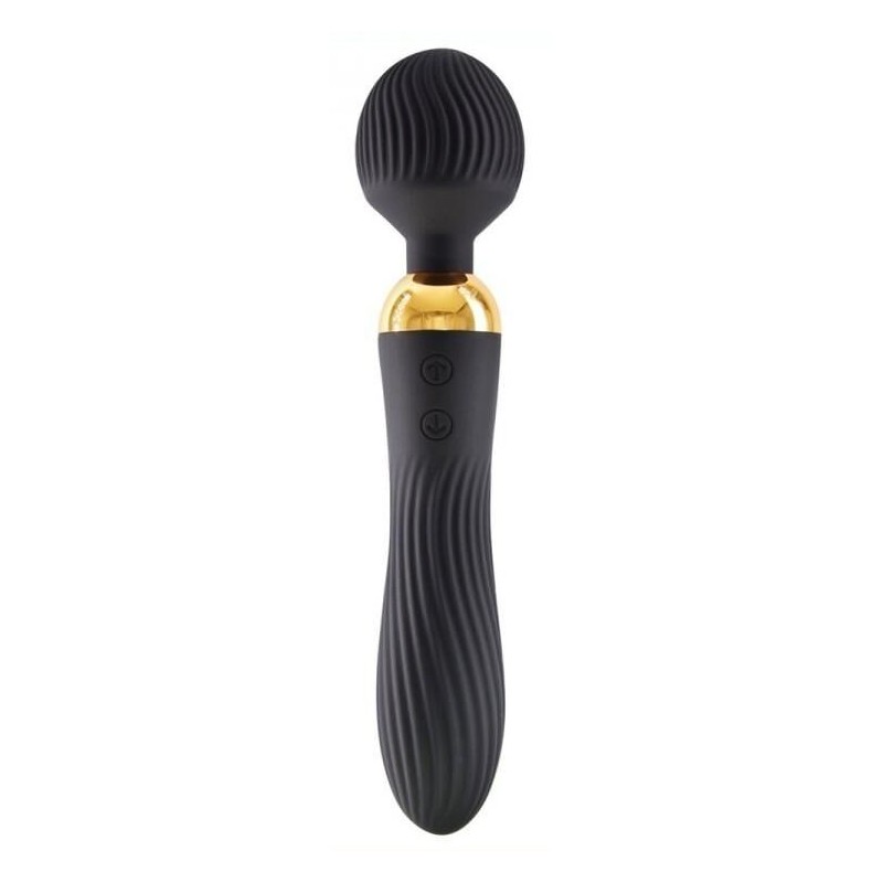 Dildo Wand Sprosny Noir - Tête 47mm